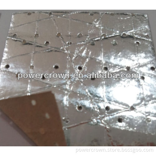 wall insulation pop-up aluminium foil sheet heat insulation